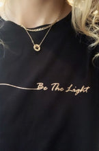 Load image into Gallery viewer, The &quot;Be The Light&quot; Tank in Black  by Free Spirt
